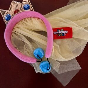 Super Nintendo World Princess Crown Headband